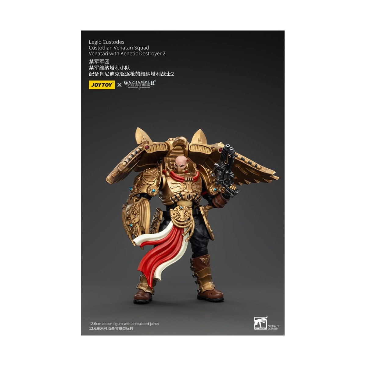 JoyToy Space Marines - Legio Custodes Escuadra Venatari - Venatari con Destructor Kenetic 2