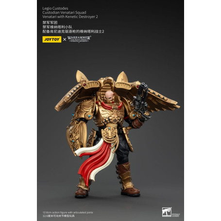 JoyToy Space Marines - Legio Custodes Escuadra Venatari - Venatari con Destructor Kenetic 2