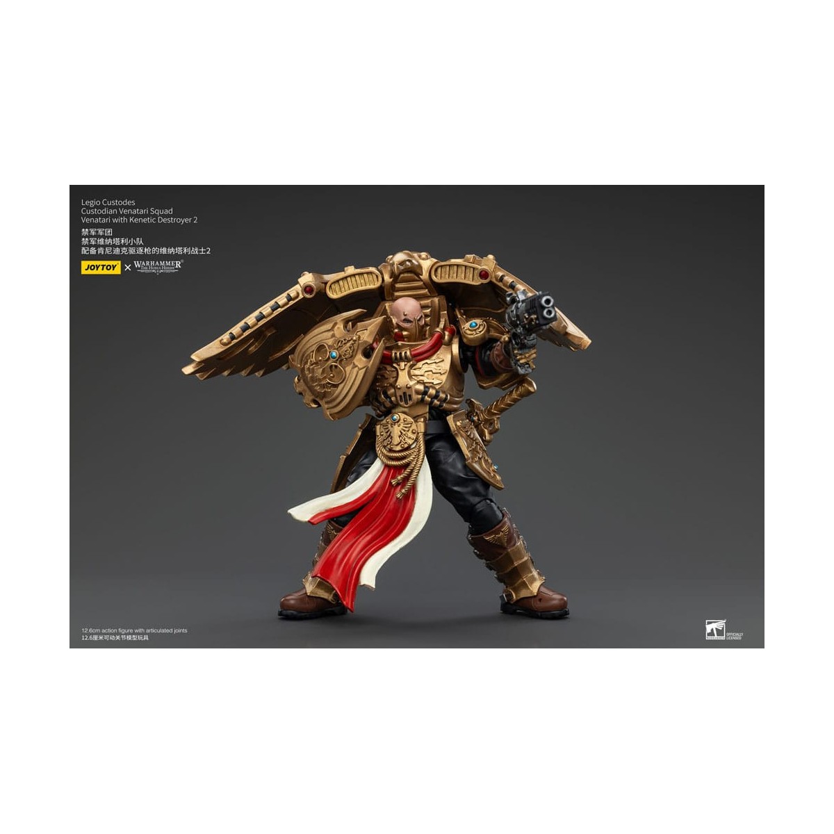 JoyToy Space Marines - Legio Custodes Escuadra Venatari - Venatari con Destructor Kenetic 2
