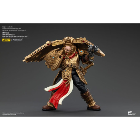 JoyToy Space Marines - Legio Custodes Escuadra Venatari - Venatari con Destructor Kenetic 2