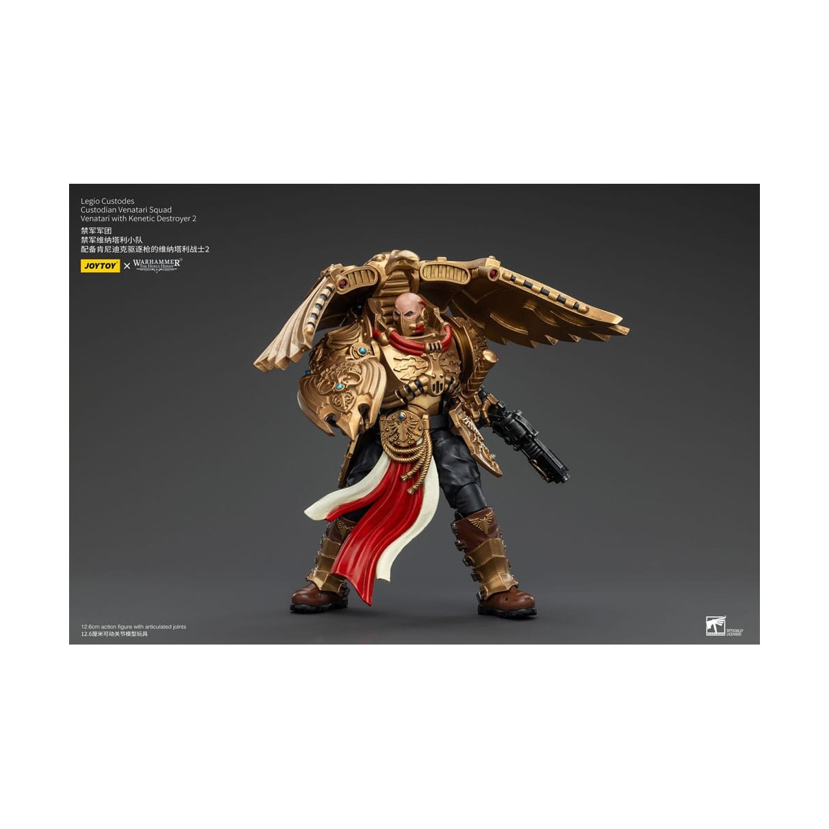 JoyToy Space Marines - Legio Custodes Escuadra Venatari - Venatari con Destructor Kenetic 2