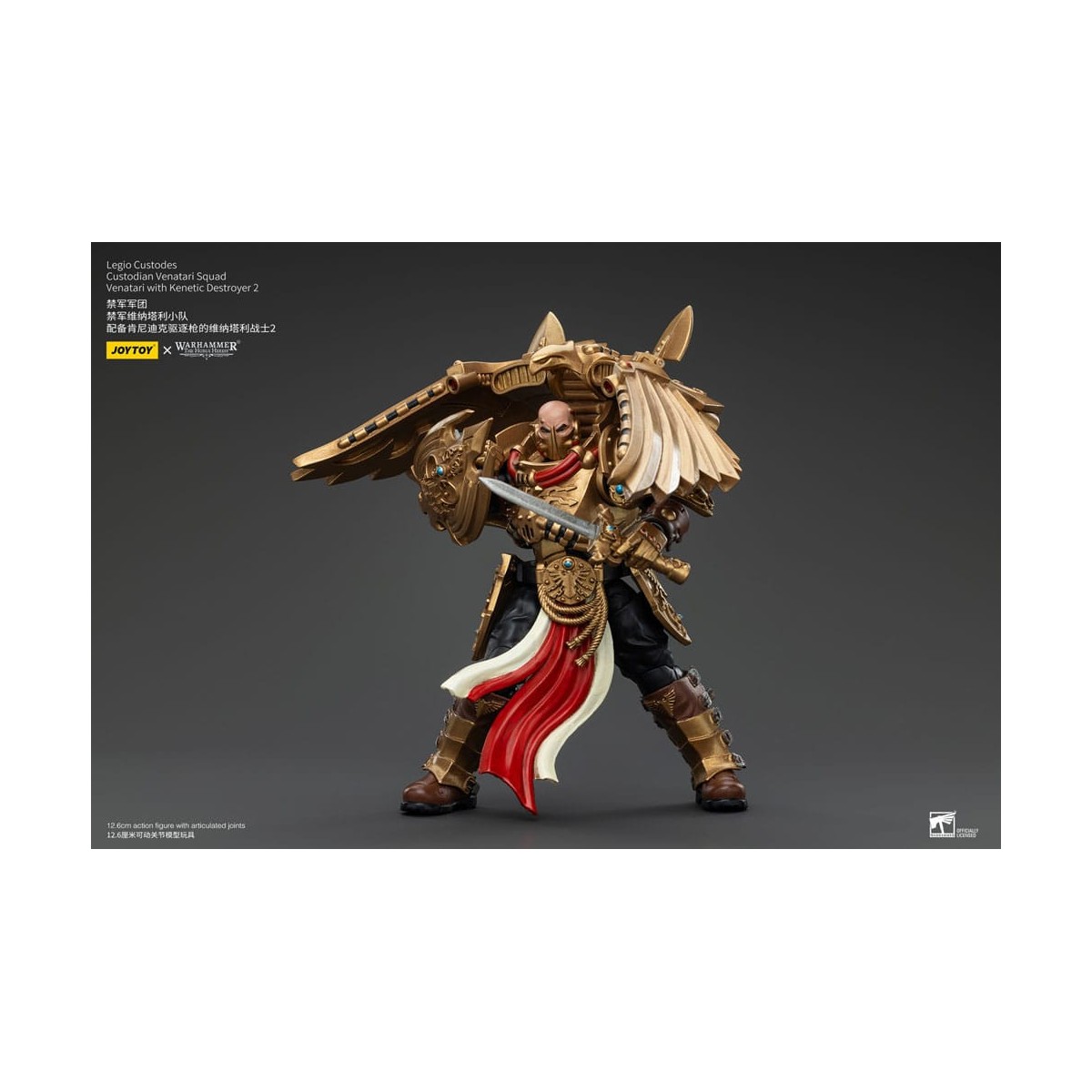 JoyToy Space Marines - Legio Custodes Escuadra Venatari - Venatari con Destructor Kenetic 2