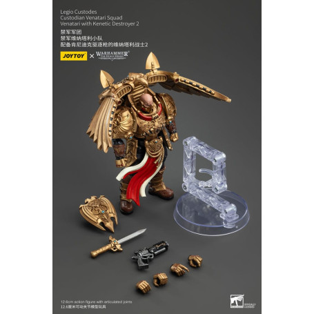 JoyToy Space Marines - Legio Custodes Escuadra Venatari - Venatari con Destructor Kenetic 2