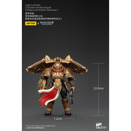 JoyToy Space Marines - Legio Custodes Escuadra Venatari - Venatari con Destructor Kenetic 2