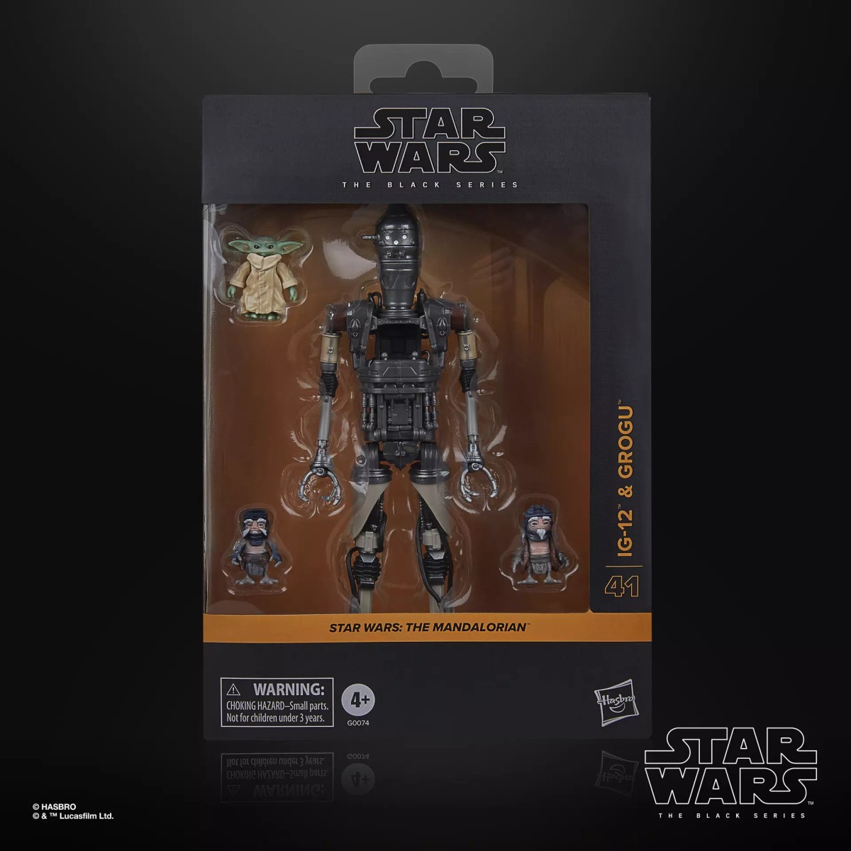 Star Wars Black Series - IG-12 de lujo y Grogu - El Mandaloriano