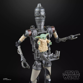 Star Wars Black Series - IG-12 de lujo y Grogu - El Mandaloriano