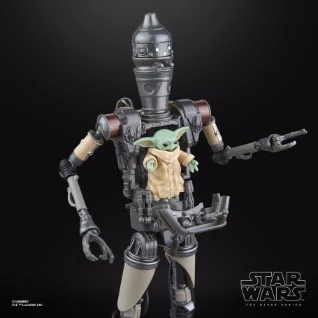 Star Wars Black Series - IG-12 de lujo y Grogu - El Mandaloriano
