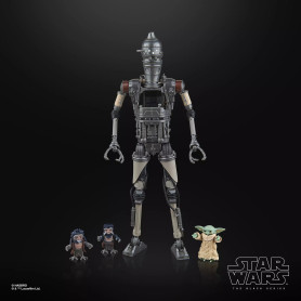 Star Wars Black Series - IG-12 de lujo y Grogu - El Mandaloriano