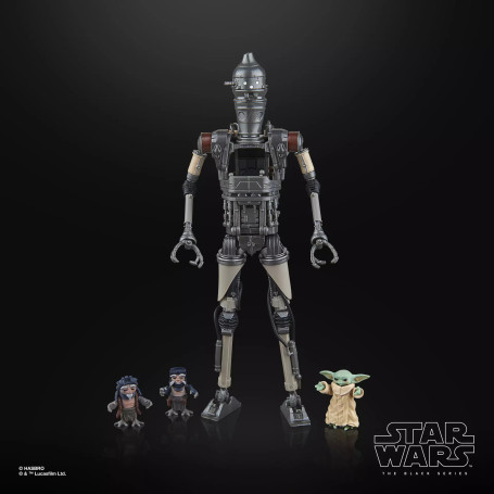 Star Wars Black Series - IG-12 de lujo y Grogu - El Mandaloriano