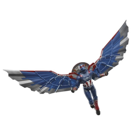 Hasbro Marvel Legends Series - Capitán América Deluxe - Capitán América: Un mundo feliz