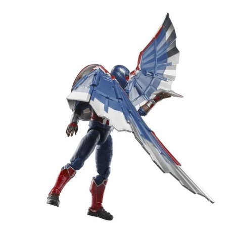 Hasbro Marvel Legends Series - Capitán América Deluxe - Capitán América: Un mundo feliz