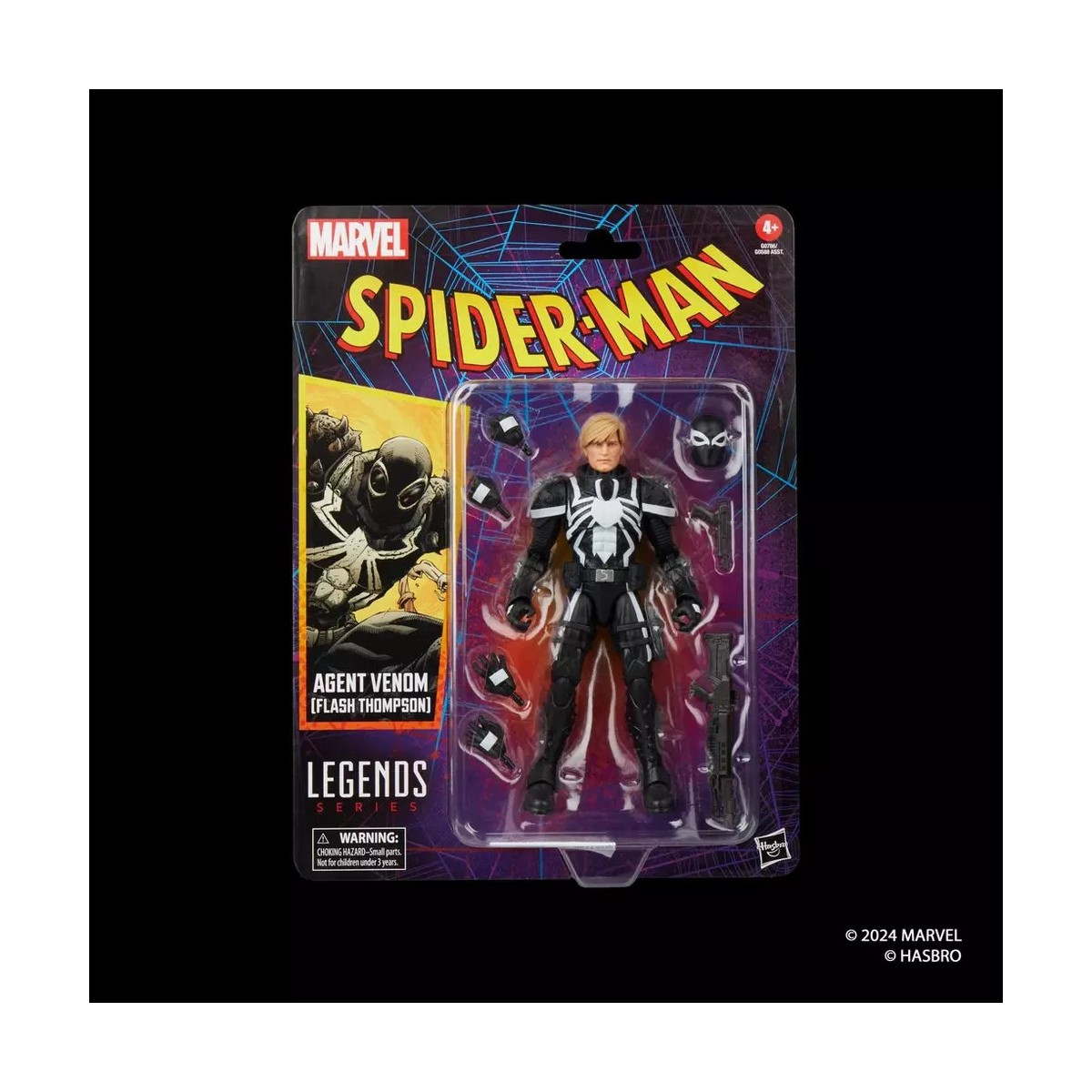 Hasbro Marvel Legends Series Spider-Man - Agente Venom (Flash Thompson)
