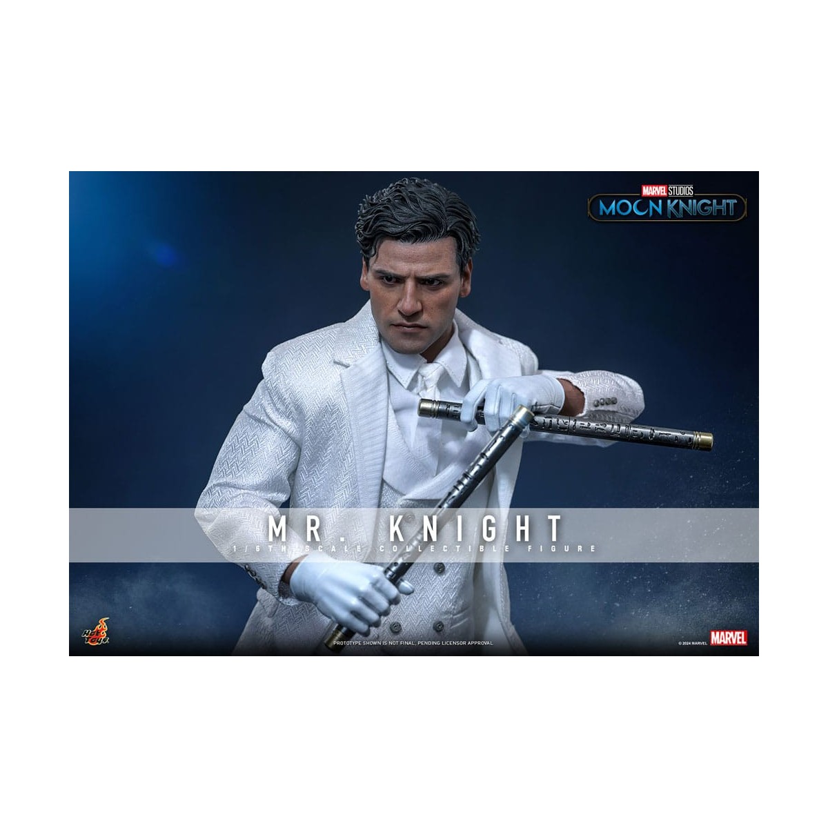 Hot Toys Marvel - Caballero Luna - Mr Knight MMS 1/6