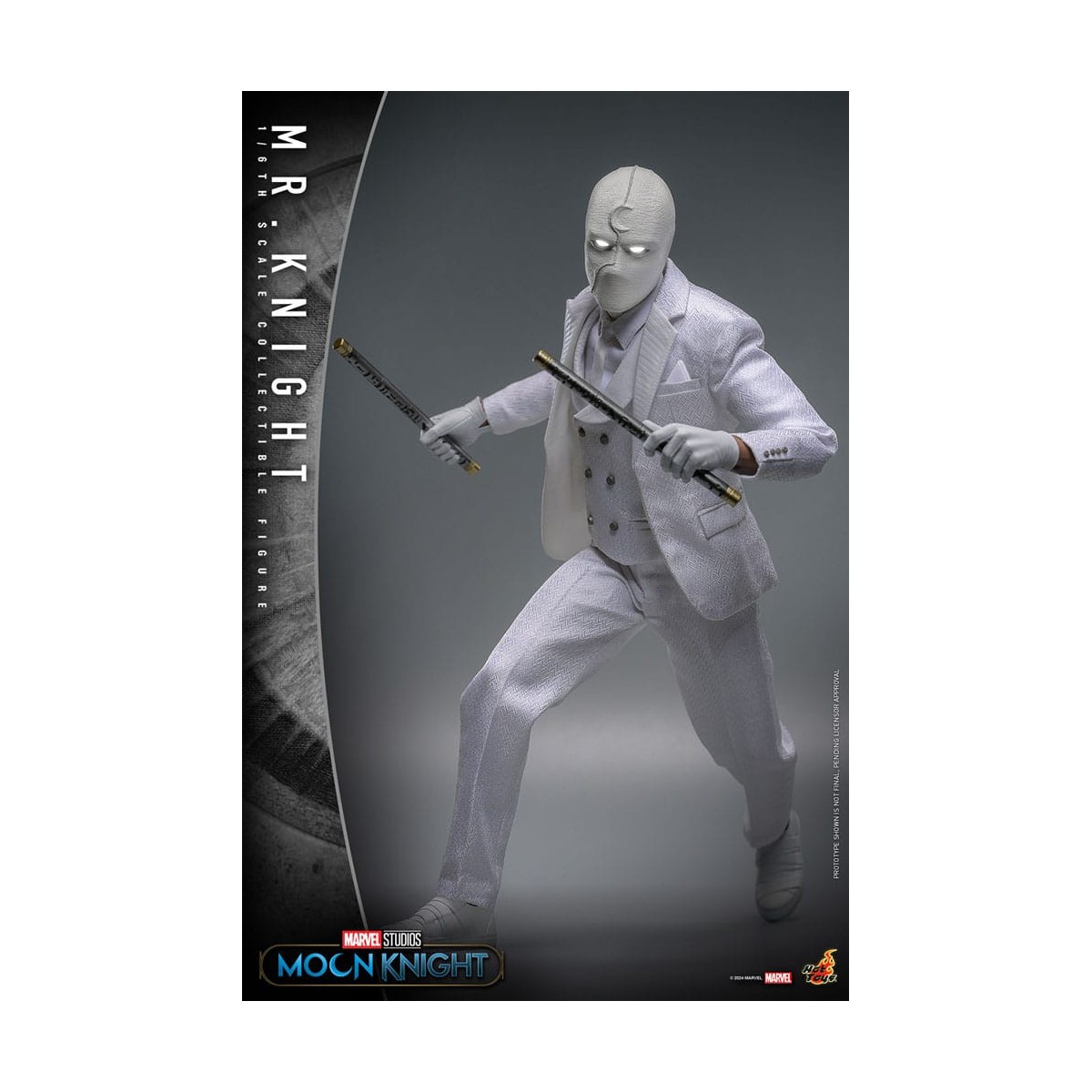 Hot Toys Marvel - Caballero Luna - Mr Knight MMS 1/6