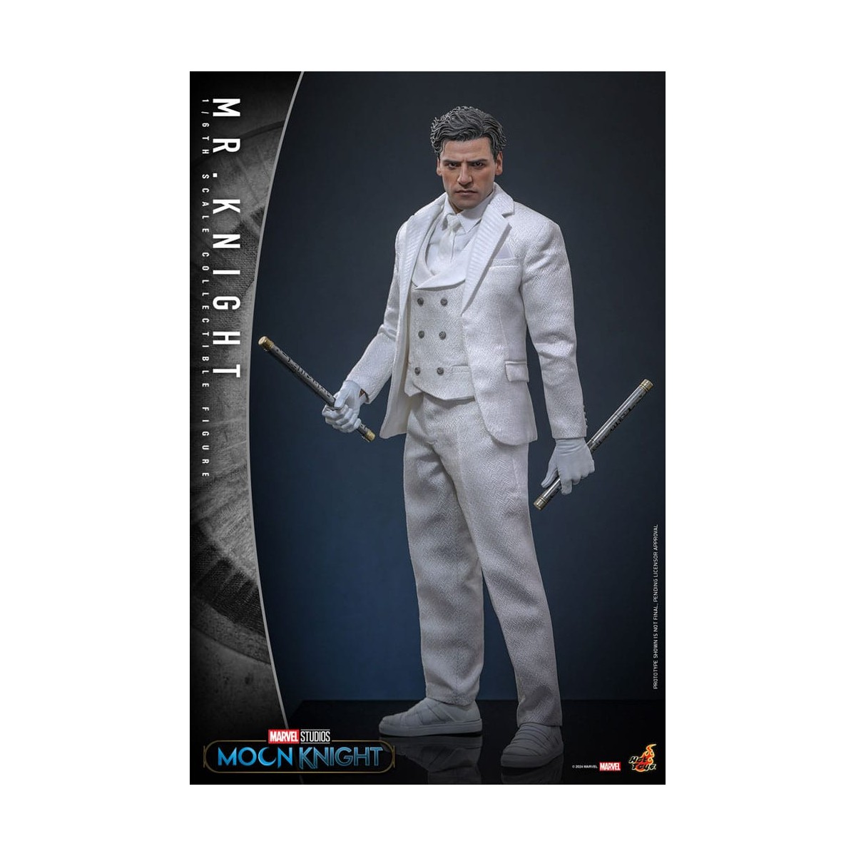 Hot Toys Marvel - Caballero Luna - Mr Knight MMS 1/6