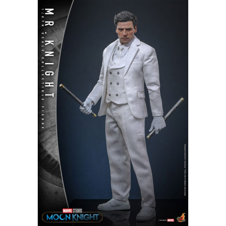 Hot Toys Marvel - Caballero Luna - Mr Knight MMS 1/6