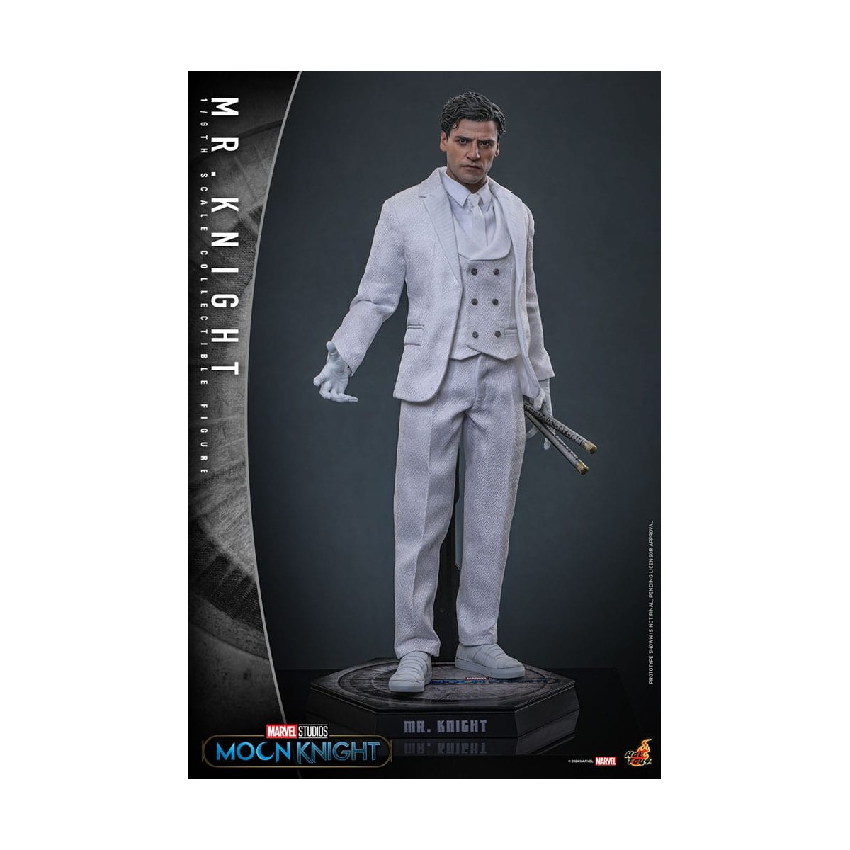 Hot Toys Marvel - Caballero Luna - Mr Knight MMS 1/6