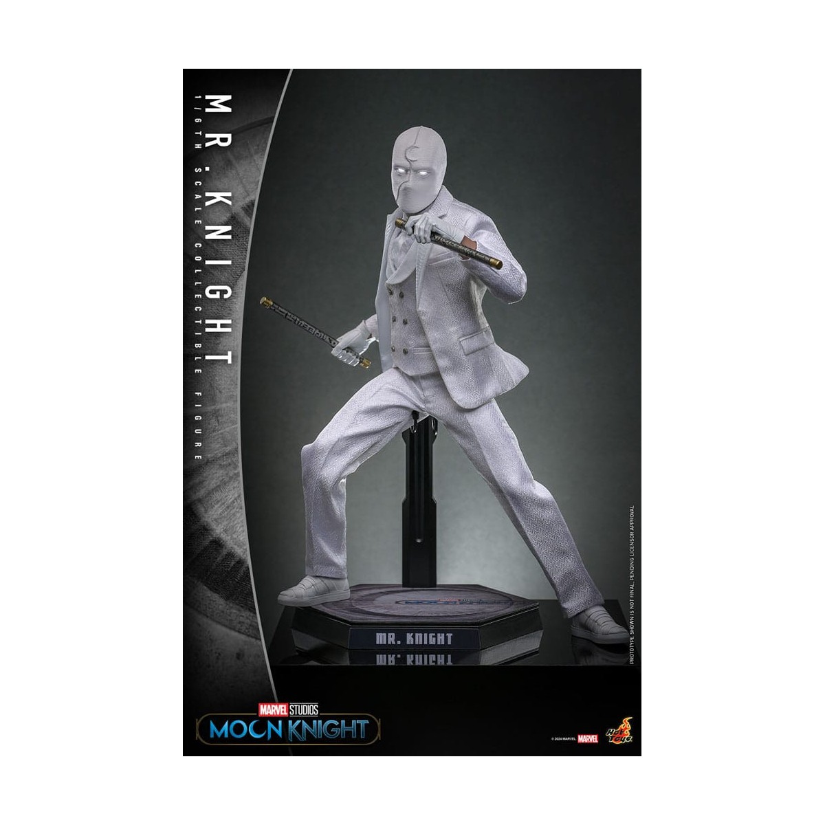 Hot Toys Marvel - Caballero Luna - Mr Knight MMS 1/6