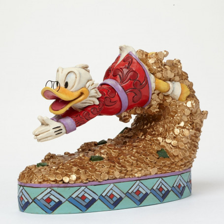 Disney Enesco Statue Picsou sur Plongeoir
