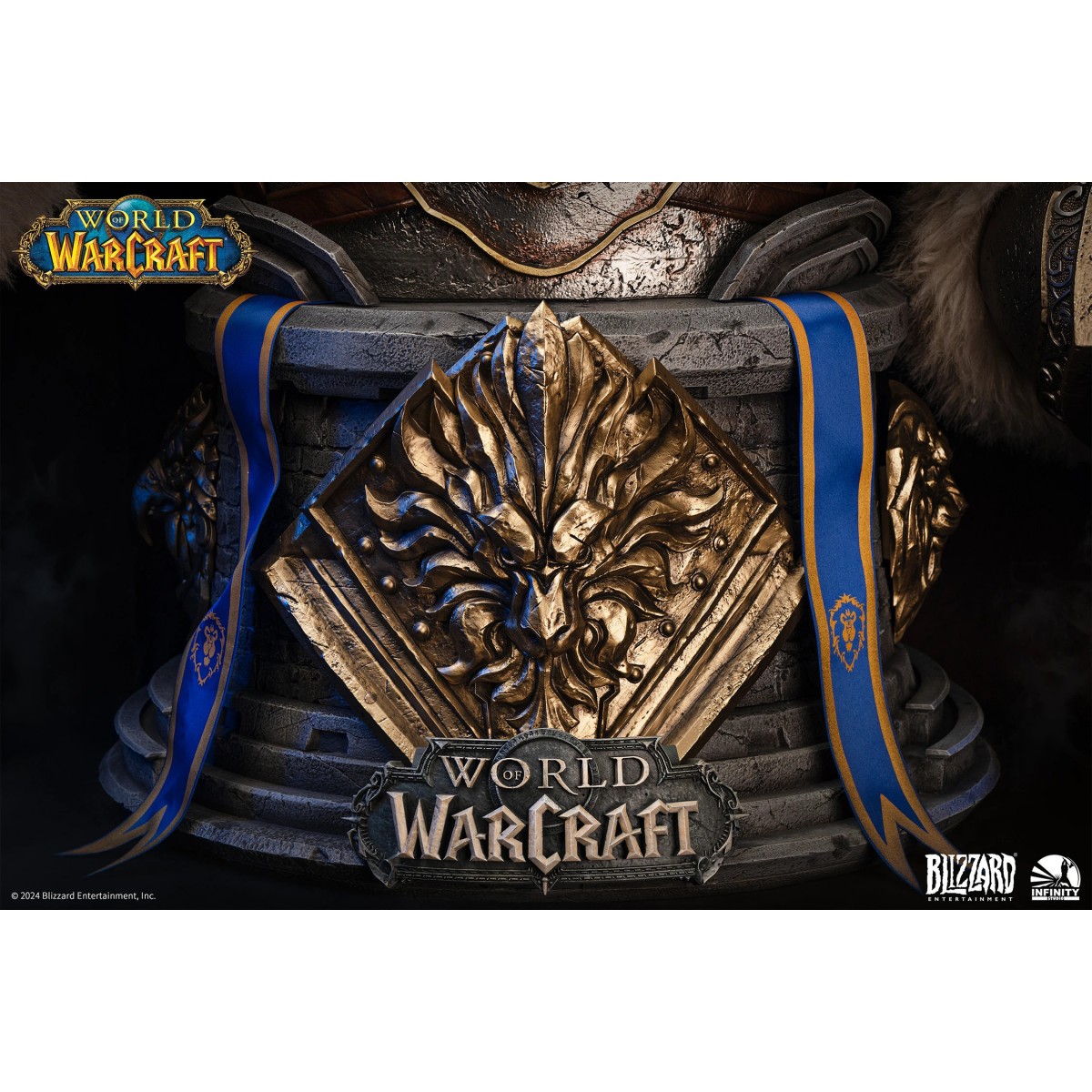 INFINITY STUDIO x BLIZZARD - Varian Wrynn - Busto 1/1 World of Warcraft