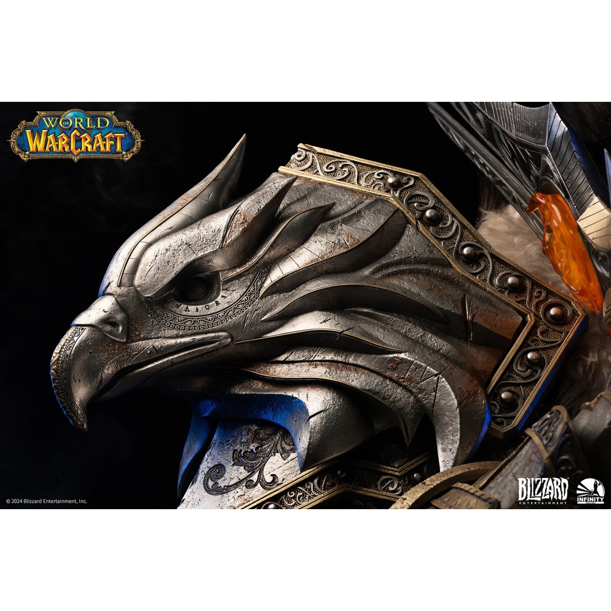 INFINITY STUDIO x BLIZZARD - Varian Wrynn - Busto 1/1 World of Warcraft