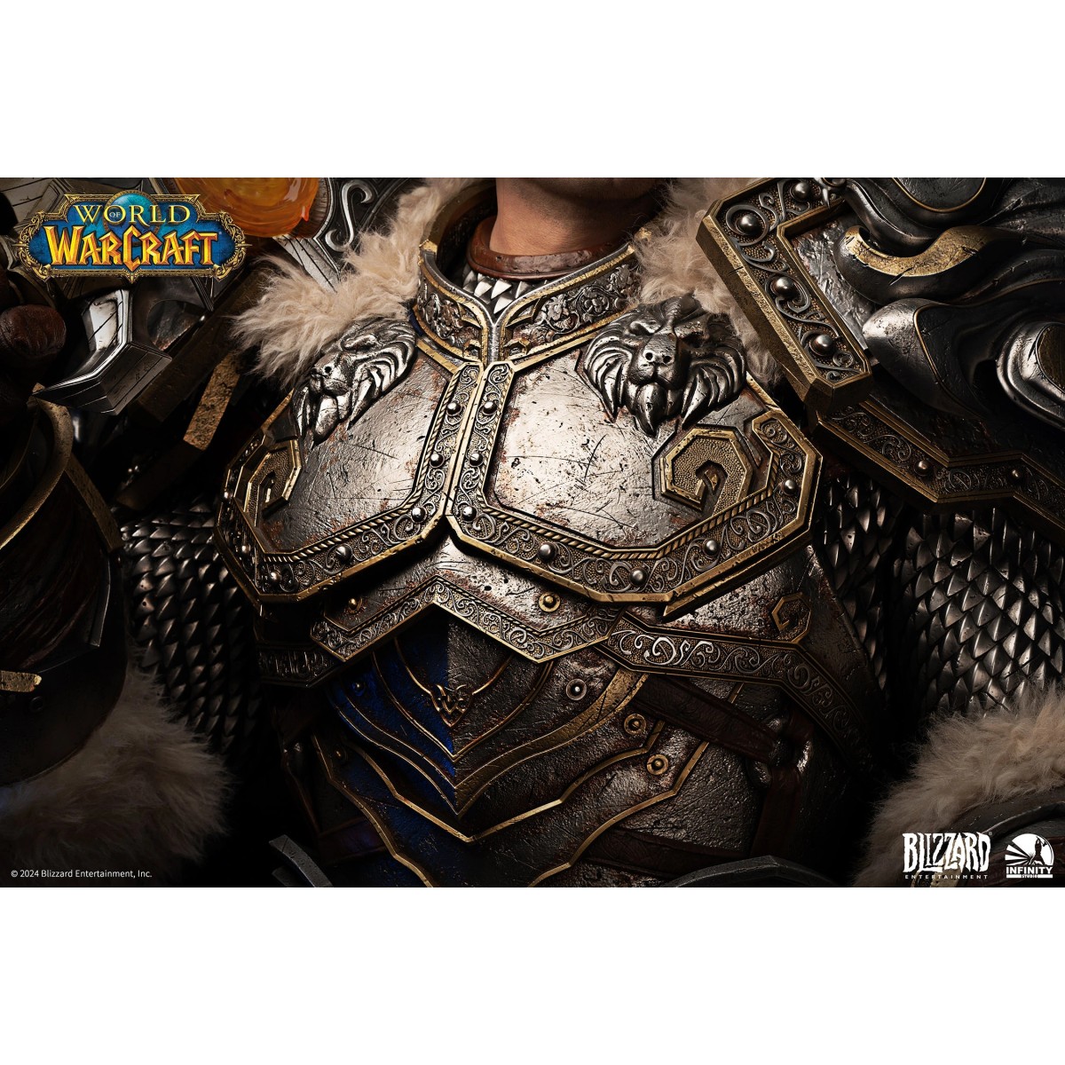 INFINITY STUDIO x BLIZZARD - Varian Wrynn - Busto 1/1 World of Warcraft