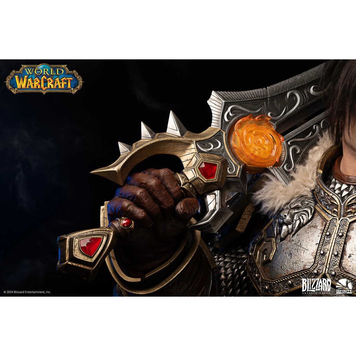INFINITY STUDIO x BLIZZARD - Varian Wrynn - Busto 1/1 World of Warcraft
