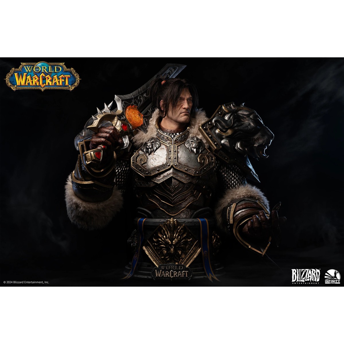 INFINITY STUDIO x BLIZZARD - Varian Wrynn - Busto 1/1 World of Warcraft