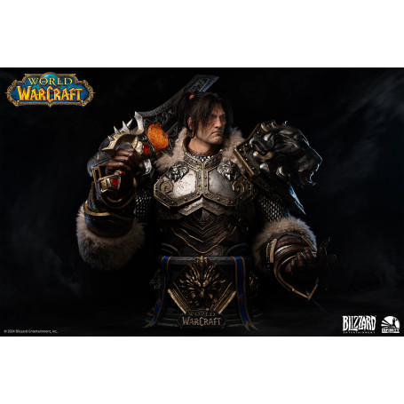 INFINITY STUDIO x BLIZZARD - Varian Wrynn - Busto 1/1 World of Warcraft
