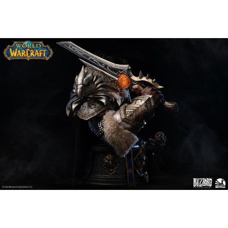 INFINITY STUDIO x BLIZZARD - Varian Wrynn - Busto 1/1 World of Warcraft