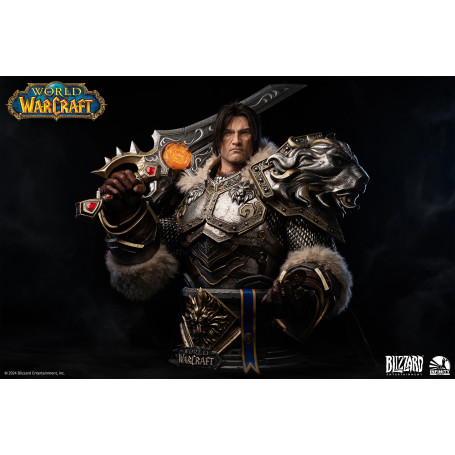 INFINITY STUDIO x BLIZZARD - Varian Wrynn - Busto 1/1 World of Warcraft