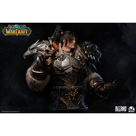 INFINITY STUDIO x BLIZZARD - Varian Wrynn - Busto 1/1 World of Warcraft