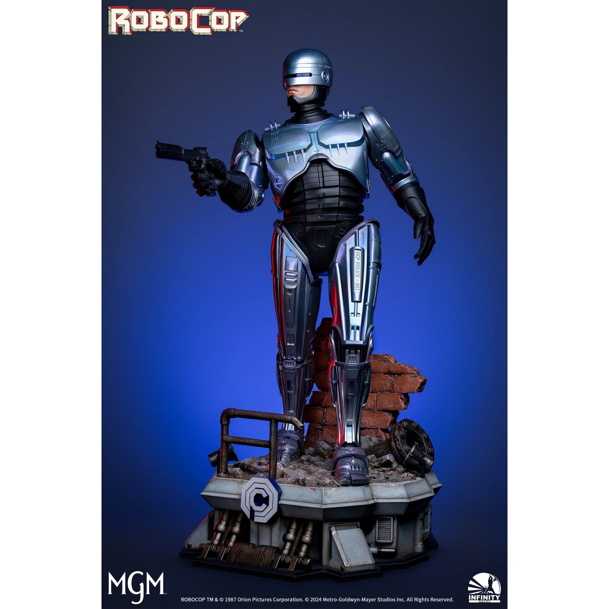 Infinity Studio - Robocop 1/2 Escala Estatua Versión Regular
