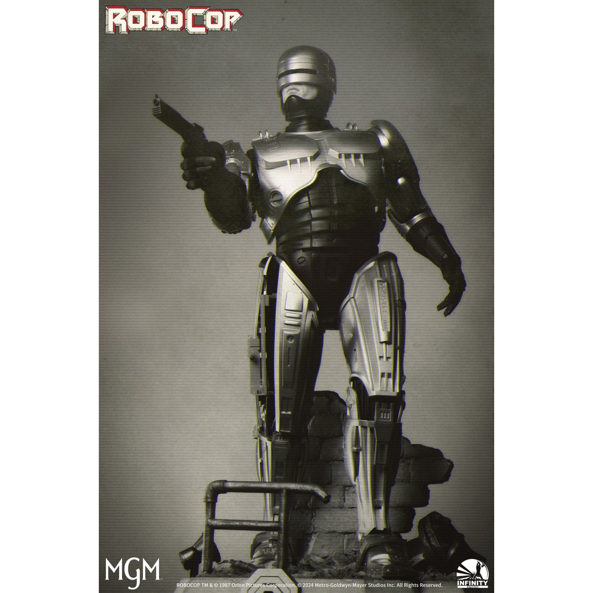 Infinity Studio - Robocop 1/2 Escala Estatua Versión Regular