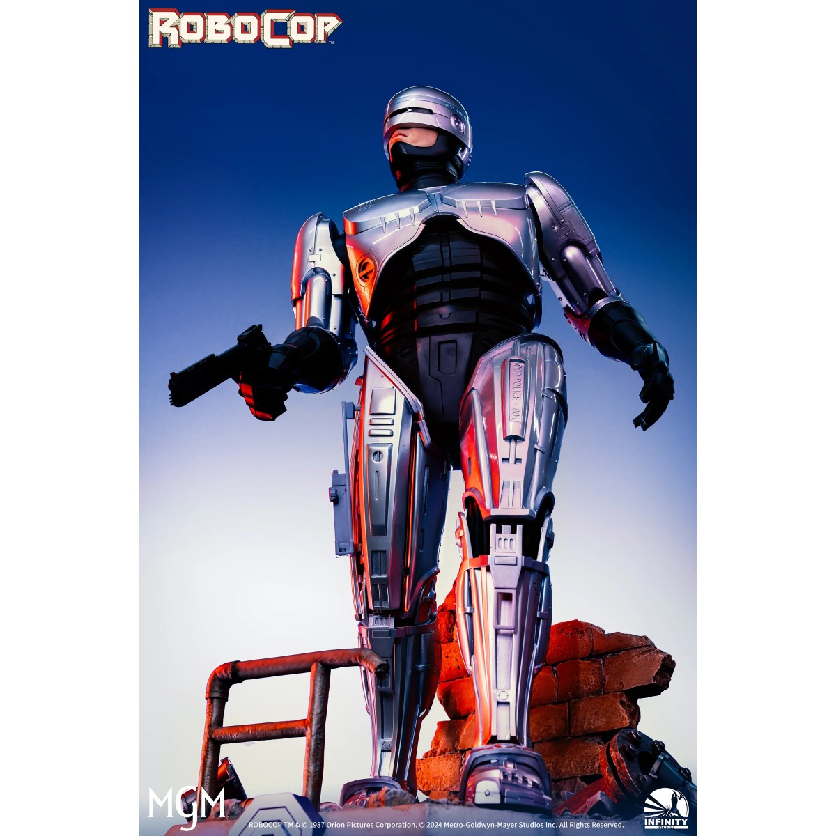 Infinity Studio - Robocop 1/2 Escala Estatua Versión Premium