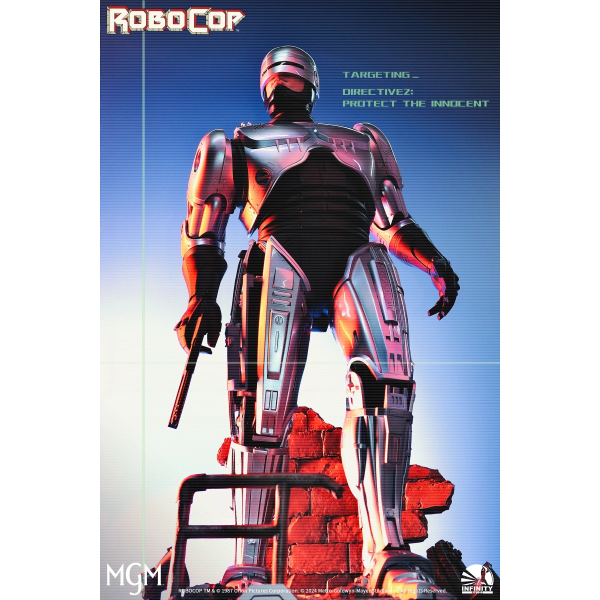 Infinity Studio - Robocop 1/2 Escala Estatua Versión Premium