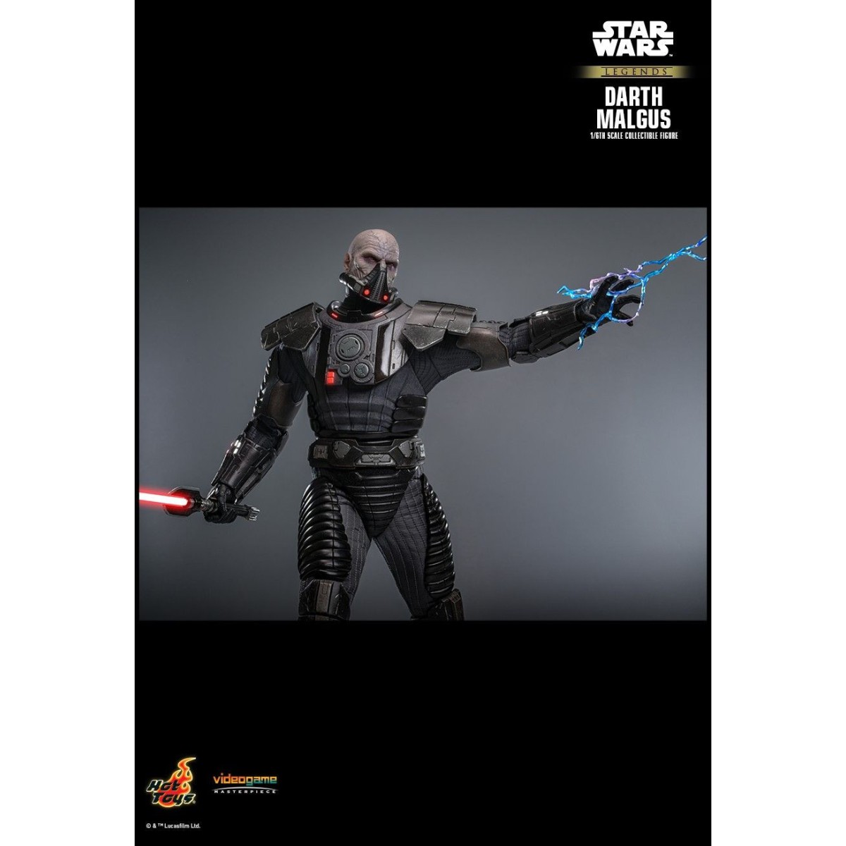 Hot Toys Star Wars Legends - Darth Malgus Obra Maestra Videojuego 1/6
