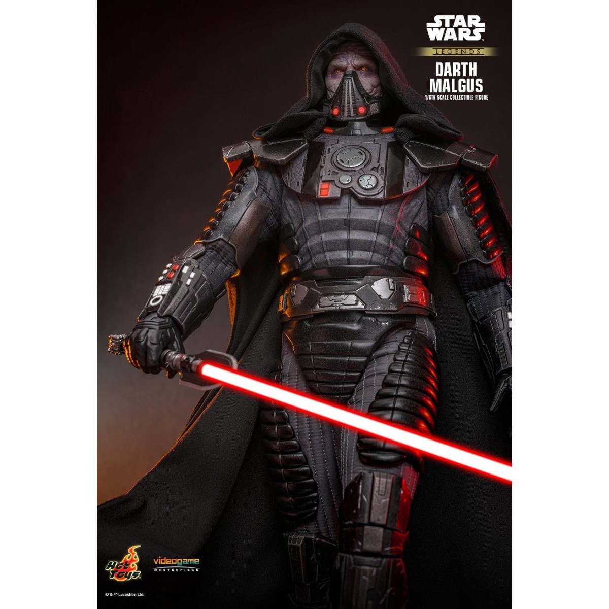 Hot Toys Star Wars Legends - Darth Malgus Obra Maestra Videojuego 1/6