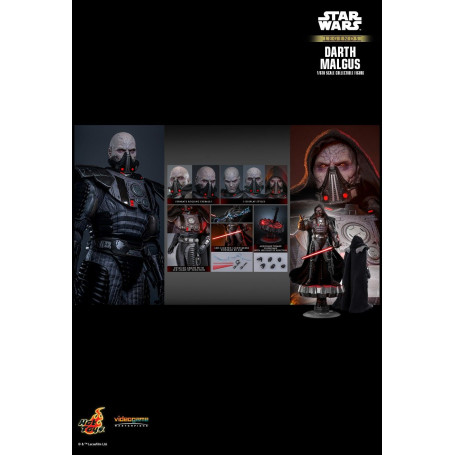 Hot Toys Star Wars Legends - Darth Malgus Obra Maestra Videojuego 1/6