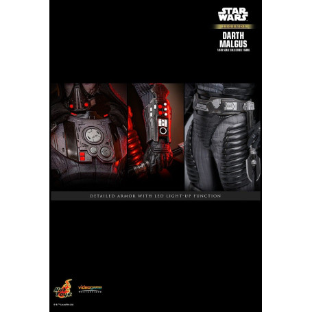 Hot Toys Star Wars Legends - Darth Malgus Obra Maestra Videojuego 1/6