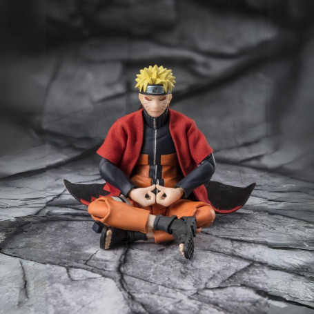 Bandai Tamashii - NARUTO UZUMAKI Modo Sabio - Salvador de Konoha - SH Figuarts SHF