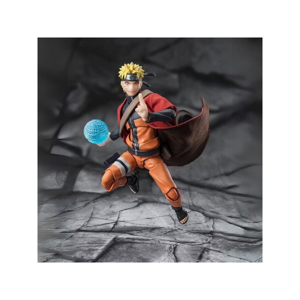 Bandai Tamashii - NARUTO UZUMAKI Modo Sabio - Salvador de Konoha - SH Figuarts SHF