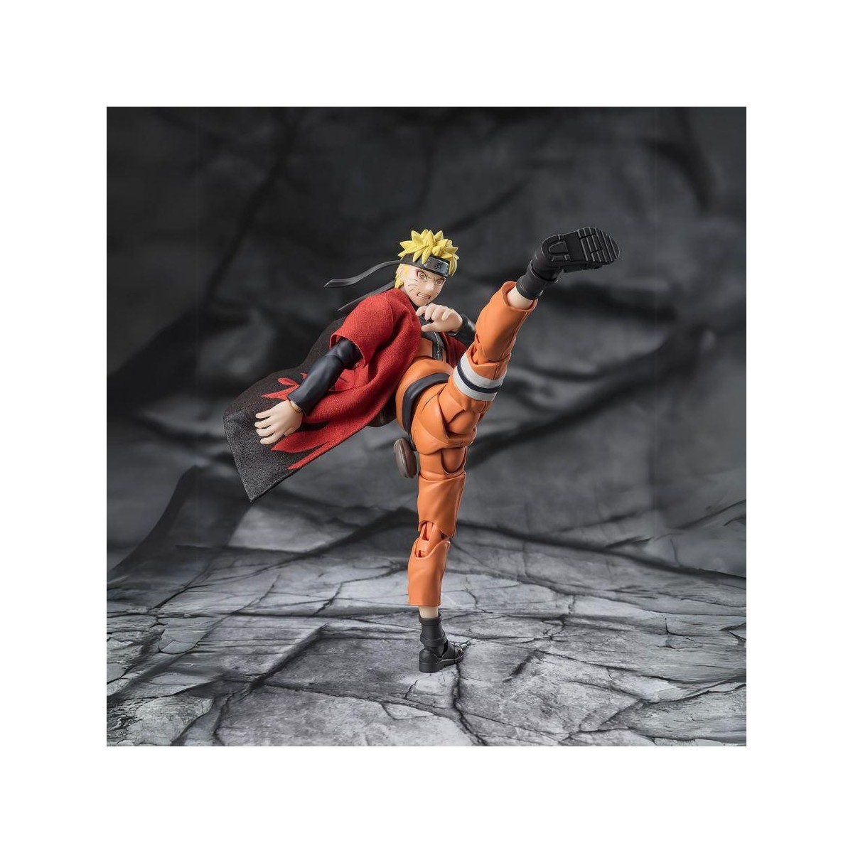 Bandai Tamashii - NARUTO UZUMAKI Modo Sabio - Salvador de Konoha - SH Figuarts SHF
