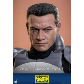 Hot Toys Star Wars - Comandante Clon Wolffe - The Clone Wars 1/6