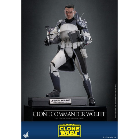 Hot Toys Star Wars - Comandante Clon Wolffe - The Clone Wars 1/6