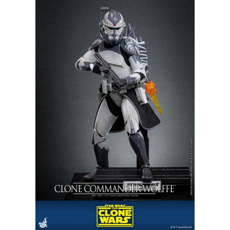 Hot Toys Star Wars - Comandante Clon Wolffe - The Clone Wars 1/6