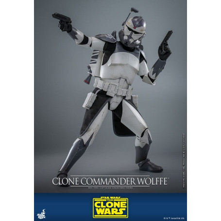 Hot Toys Star Wars - Comandante Clon Wolffe - The Clone Wars 1/6