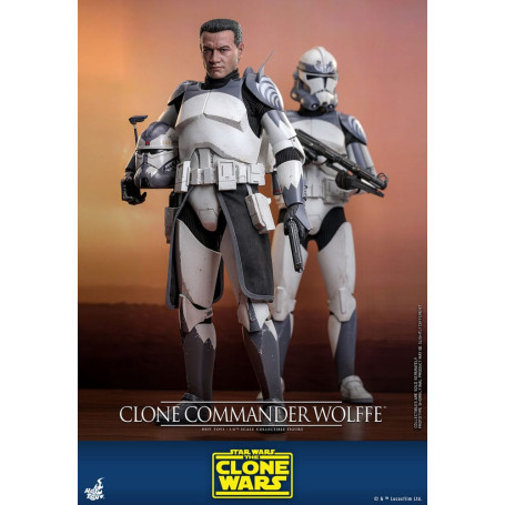 Hot Toys Star Wars - Comandante Clon Wolffe - The Clone Wars 1/6