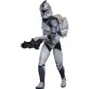 Hot Toys Star Wars - 104 Batallón Wolfpack Clone Trooper Versión Deluxe - The Clone Wars 1/6