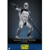 Hot Toys Star Wars - 104 Batallón Wolfpack Clone Trooper Versión Deluxe - The Clone Wars 1/6